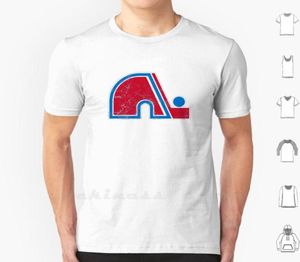 MEN039S TSHIRTS QUEBEC NORDIQUES FORSTERED LOGONCE DEFUNCT HOCKEY TEAM Tシャツ男性