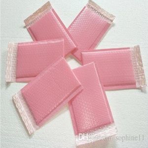 15x20 5cm Usable space pink Poly bubble Mailer envelopes padded Mailing Bag Self Sealing Pink Bubble Packing Bag 284Y