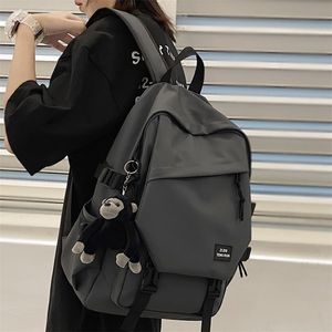 DCIMOR Langkapazität wasserdichtes Oxford -Stoff Frauen Rucksack Mehrfach Tasche Unisex Travent Bag School Tasche für Senior -Schüler 210322 2333