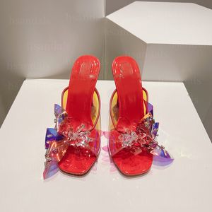 Kutu lüks elbise ayakkabı topuklu asma kilit sivri çıplak topuk sandalları sivri ayak parmak ayakkabıları kadın tasarımcı toka ayak bileği kayış topuklu yüksek topuklu sandallar boyut 34-43
