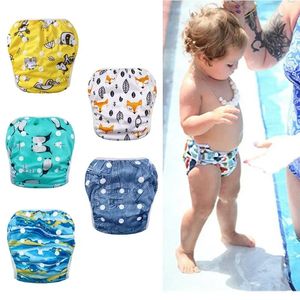 3 pedaços de fraldas de natação para bebês fraldas impermeáveis ​​e ajustáveis ​​fraldas de piscina fraldas de natação reutilizáveis ​​e laváveis ​​fraldas de bebê 240510