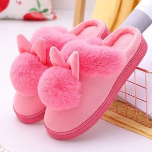 Slippers Women Cotton Cotton Long Ball Loves