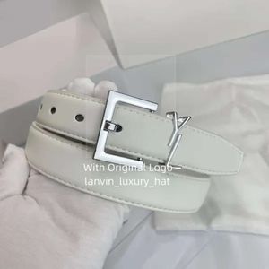 YSLBELT Märke kvinnor äkta läder 3.0 cm bredd mode av hög kvalitet män designer bälten y buckle cnosme womens ysl midjeband cintura ceintures med ruta 8cd