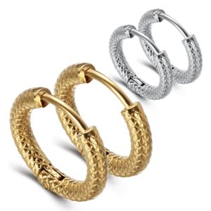 Hoop & Huggie Stainless Steel Earrings For Women Punk Hypoallergenic Titanium Hie Ear Jewelry Party Gift Drop Delivery Dhp1J