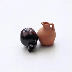 Vasen Miniatur Vase Model Artefaktsammlung Simulation Ornamente Klassiker für Geschenke Dekor Spielzeug Mini Keramik