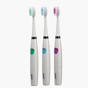 Toothbrush Seago Sonic Electric Toothbrush Whiten Teeth Gums Protection 2 Minutes timer Washable Travel Toothbrush 3 Brush Heads Q240528