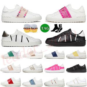 Designer Open Sneakers dress Shoes Platform pumps Vintage Black White Pink Beige Luxury Sports Breathable Skate Dhgate Trainers loafers men womens