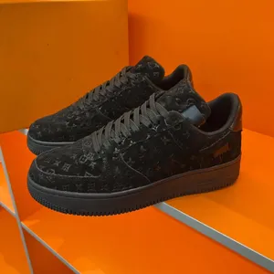 Designer Treaker Sneaker Wergil Casual Buty Calfskin Abloh czarny biały zielony czerwony niebieski skórzane nakładki platforma Niski trampki Rozmiar 36-45 5.08 03