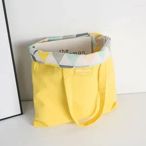 Förvaringspåsar jswork shoppare väska handväskor kvinnlig arrangör förpackning resor axel för kvinnor liten tote återanvändbar hopfällbar