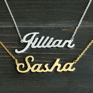 Any Personalized Name Necklace Alloy Pendant Alison Font Fascinating Pendant Custom Name Necklace Personalized Necklace T190702 256h