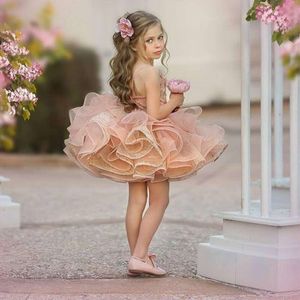 Girl Kid Lace Flower Scoop Communion Dress Tulle Sashes Straps Ball Gown,Prom Dresses