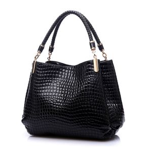 Designer- 2019 Bolsa Bolsa de couro Bolsas de couro Aligator Bags de ombro de alta qualidade Bolsas feminina saco feminino saco A Main 273d