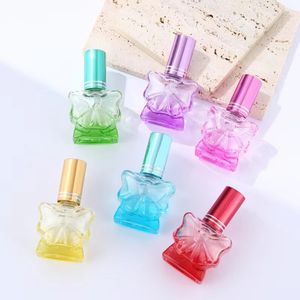 15ml Empty Glass Perfume Bottles Butterfly Shape Colorful Refillable Bottle of Essential Oil