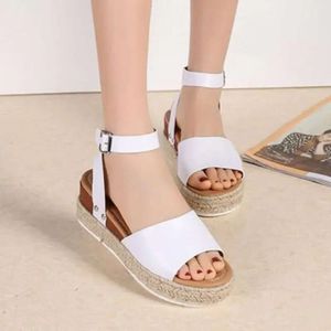 Slip Anti Sandals Mulheres dedos dos dedos do tornozelo de tornozelo de praia Sapas de plataforma de plataforma de sola de sola casual de praia para S Sapatos para S 240 por