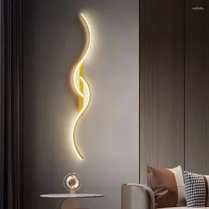 Vägglampor LED-lampa Modernt hem-tillämpningsdekorationsljus för vardagsrum sovrummet sovrum el interiör lyster belysning fixturer