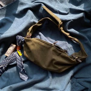 Kapital Mochilas Men Women Color Sólido Vintage Kapital Bags Zipper de alta qualidade Faça de lona velha Bolsa Japão 200z