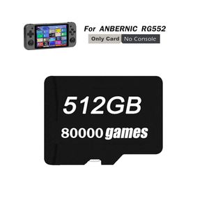 512GB 80000 SPEL TF CARD PROBOLADED SPEL FÖR ANBERNISK RG552 ENDA