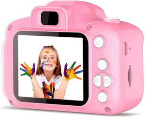 Toy Câmeras Film Kids Digital Camera Toys para 3-8 câmeras de crianças mini desenhos animados recarregando de câmera à prova de choque de 8MP HD Kidstoy WX5.28