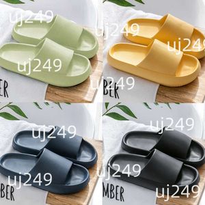 Slippers for Men Women Mulheres Moda Sólida Cor Hots Low Soft Blacks Whites Sea Light Sea Green Multi Walking Mens Womens Shoes Treinadores