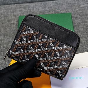 Designer Card Holder Women's Zipper Wallet Short Full Grain Genuine Leather Wallet Stylish Hundred Wallet With Case Wholesale