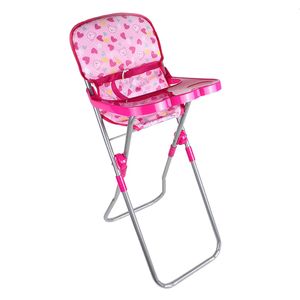 Baby Room Furniture Decoration - ABS Baby Doll High Chair Children Pretend to Play with Toys 240516