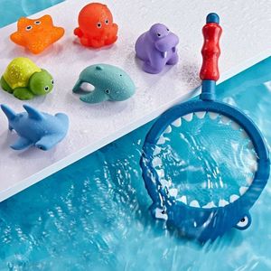 ベビーバス入浴かわいい水泳タートルクジラプールビーチ子供のためのクラシック釣りおもちゃおもちゃl2405