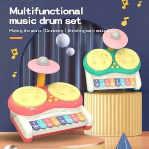 Baby Musical Keyboard Piano Drum SetMusical Instrumente Spielset für Kinder -musikalische Instrumente Spielzeug für Jungen Mädchen Geschenke 240529