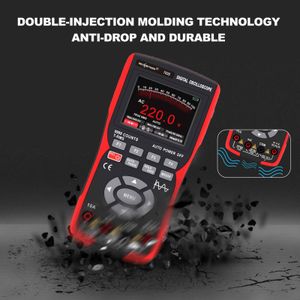 2 In 1 Oscilloscope Multimeter Multifunctional Intelligent Measuring Instrument 10Mhz Handheld 2.8 Inch Lcd Digital Multimeter