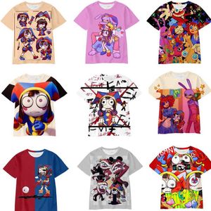 Herren-T-Shirts erstaunlicher digitaler Kreis 3D-Druckmenschen T-Shirt in 2024 Fun Pomni Caine Magical World Comics Cartoon Womens Kurzärmeled Top S2452906