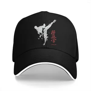 Caps de bola Legal de beisebol legal Cap Kyokushin Karate Bushido Sun Shade Hats para homens Mulheres