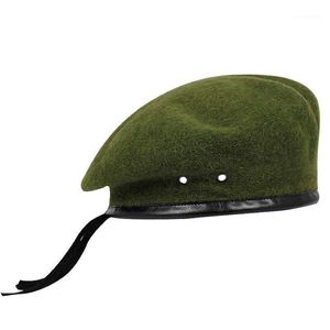 Berets Retro Beret 100% Wool Men Female French Hat Ladies Spring Solid Cap Autumn Winter Unisex Hat1 219v