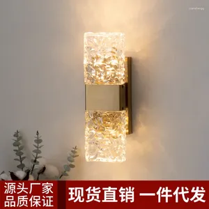 Wall Lamps Bedroom Reading Light Vintage Wandlamp Living Room Sets Lights Bed Head Lamp Modern Finishes Glass Sconces