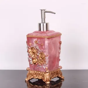 Жидкий мыльный дозатор европейский смола шампунь для ванной комнаты для душевого геля бутылочка для бутылки рука