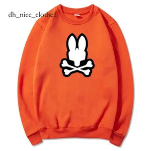 Psychological Bunny Fun Rabbit Printing Hoodies Cotton Bad Bunny Hooded Purple Hoodie Sweater Sports Sweatshirts Men Pullovers Psyco Bunny Hoodie 849