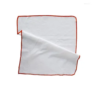 Table Napkin Cotton Napkins Washable Solid Dinner For El 4Pieces Set Wedding Party And Restaurant Use White