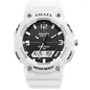 Smael Watches Men Sports Watches Led Digital 50m 방수 캐주얼 시계 S 남성 시계 1509 Man Watch Relogios Masculino1 225b