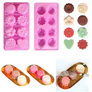 Baking Moulds Professional Flower Heart Cake Mold Mousse-Chocolate Cake-Decor DIY Craft B03E