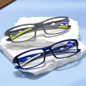 Óculos de sol 0 1.0 1,5 2,0 2,5 3,0 3,5 4,0 Anti -Blue Light Reading Glasses for Men Mulher Sports Leisure Fashion Retro Presbiopia