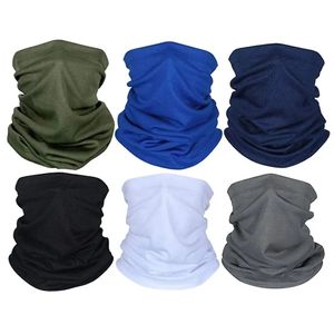 Outdoor Sport Bandana Military Tube Scarf Fishing Cycling Tactical Hiking Face Cover Neck Gaiter Half Mask Headband Men Women 240528