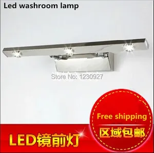Vägglampa fabrik 9W 90-260V LED-hållbarhet spegelbelysning rostfritt stål vattentätt badrum frontsmakeup lampor sovrum