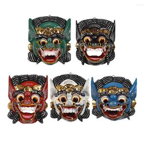 Декоративные фигурки тайские нарисованные деревянная маска в юго -восточной Азии