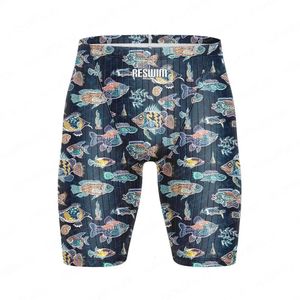 Pantaloncini da bagno da bagno per maschi da uomo estivo bauli di nuoto di nuoto divertenti con lettate da bagno surf pantaloni per surf di surf 240529