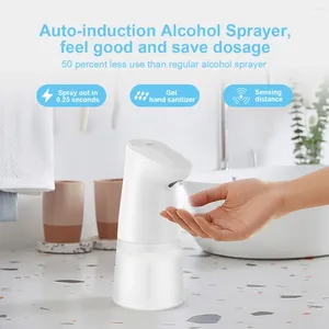 Dispensador de sabão líquido Máquina de indução automática de desinfetante para as mãos portátil de cozinha escolar esterilizador Smart Alcool