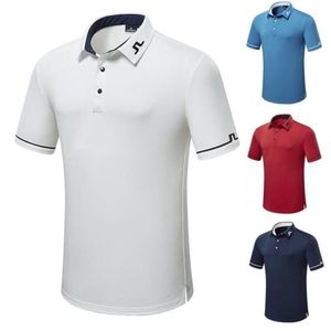 Golf Tshirts T -skjorta Kort ärm Sports fritid utomhusblind JL Men039S JAPCE Högkvalitativ förhindrar Ball Polyester Fabri7291982