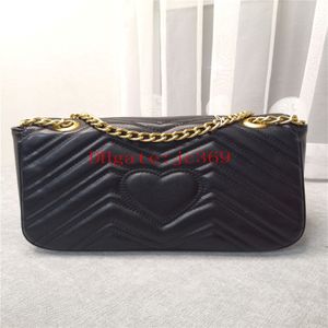 El çantası yüksek kaliteli deri kadın çanta moda kadife crossbody çanta zinciri all-maç flip omuz mesleği cüzdan 2969