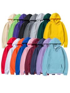 Kadın Hoodies Sweatshirt Hoodies Sweatshirts Erkek Kadın Moda Düz Renk Kırmızı Siyah Gri Pembe Sonbahar Kış Polar Hip Hop Hoody Erkek Marka Günlük Tops Z240529