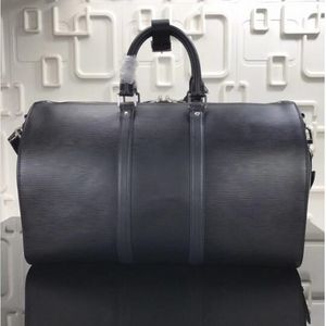 2018NEW fashion men women travel bag duffle bag Shoulder Bags luggage handbags large capacity sport bag 45CM L51858 327A