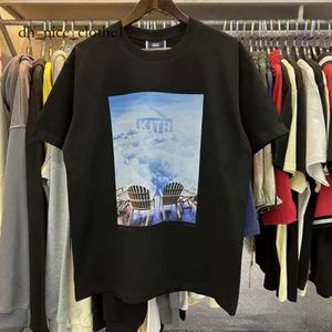 Kith рубашка дизайнерская футболка с коротким рукавом роскошный майор-бренд Rap Classic Hip Hop Male Singer Wrld Tokyo Shibuya Retro Brand футболка Us Size S-xl Kith 579