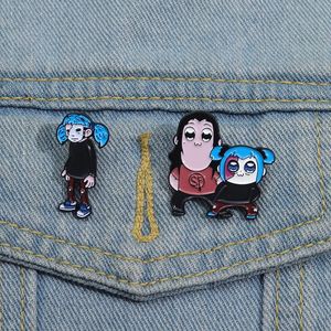 Horror Games Enamel Pins Custom Anime Characters Brooches Lapel Badges Gothic Jewelry Gift for Kids Friends
