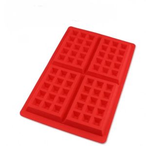 Torta fai -da -te stampo silicone waffle stampo cucina cucina torta torta cottura stampo stampo waffle vassoio gadget kicthen